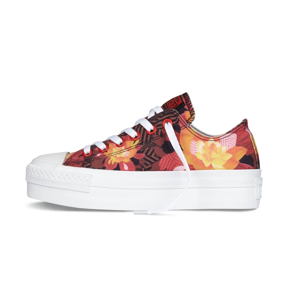 Fire Brick Converse Platform 🍃